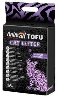 AnimAll TOFU Lavender - ТОФУ Лаванда - соєвий наповнювач для котів - 10 л / 4,66 кг Petmarket