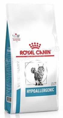 Royal Canin HYPOALLERGENIC - лечебный корм для кошек при пищевой аллергии/непереносимости - 2,5 кг % Petmarket