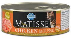 MATISSE Chicken вологий корм для котів, мус з куркою - 85 г Petmarket