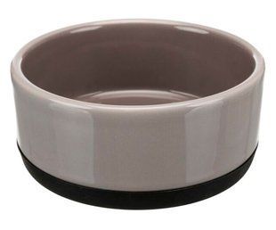 Trixie Ceramic Bowl - миска керамическая с резиновой основой для собак и кошек Petmarket