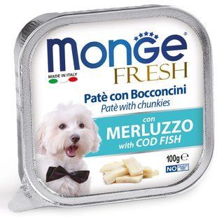 Monge Fresh Dog Adult Cod - консерви для собак з тріскою - 100 г Petmarket