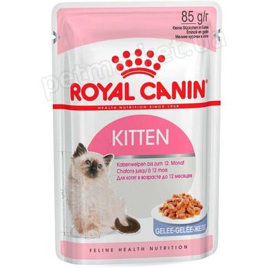 Royal Canin KITTEN INSTINCTIVE in Jelly (кусочки в желе) - консервы для котят - 85 г Petmarket