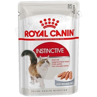 Royal Canin INSTINCTIVE Loaf (паштет) - влажный корм для кошек - 85 г х 12 шт Petmarket