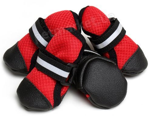 SPORTS Shoes №5 защитная обувь для собак - 6x5,3 см, Красный Petmarket