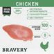 Bravery Chicken сухой беззерновой корм для кошек (курица), 2 кг