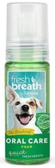 TropiClean Oral Care Foam - пінка для свіжого дихання собак та котів Petmarket