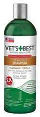 Vet`s Best Flea + Tick - шампунь от блох и клещей для собак и щенков - 355 мл Petmarket