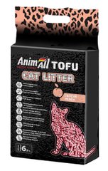 AnimAll TOFU Peach - ТОФУ Персик - соєвий наповнювач для котів - 6 л / 2,6 кг Petmarket