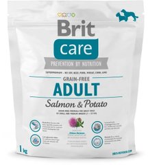 Brit Care Grain-Free Salmon & Potato - беззерновий корм для собак дрібних и середніх порід (лосось/картопля) - 3 кг Petmarket