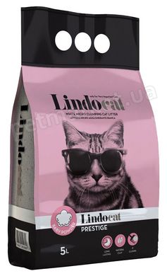 Lindocat Prestige Дитяча пудра - комкуючий наповнювач для котів (дрібна гранула) - 5 л Petmarket