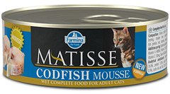 MATISSE Codfish влажный корм для кошек, мусс с треской - 85 г Petmarket