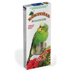 Природа КОКТЕЙЛЬ гибискус/чумиза/кокос - лакомство для волнистых попугаев Petmarket