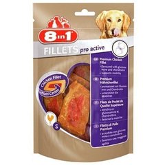 8in1 FILLETS Pro Active - Здоровье связок и суставов - лакомство для собак Petmarket
