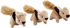 Outward Hound Белки - мягкая игрушка для собак - 3 шт. Petmarket