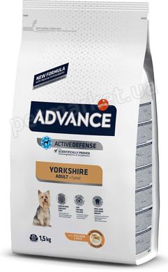 Advance YORKSHIRE TERRIER Adult - корм для йоркширских терьеров - 1,5 кг Petmarket
