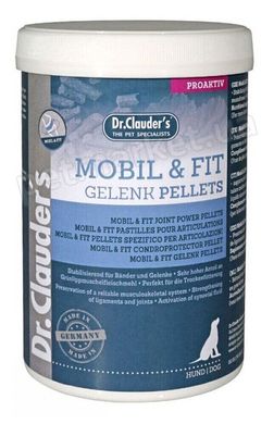 Dr.Clauder's MOBIL & FIT Gelenk Pellets - МОБІЛ ФІТ Гелєнк - гранули для зміцнення м'язів, зв'язок і сполучної тканини у собак - 675 г % Petmarket