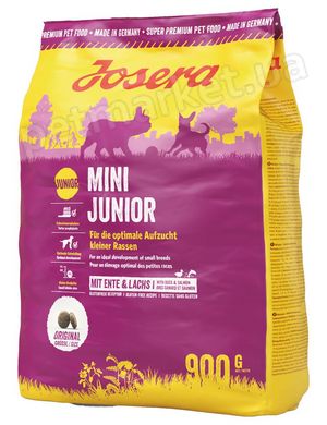 Josera MINI JUNIOR - корм для щенков мелких пород (утка/рис) - 15 кг Petmarket