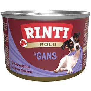 Rinti Gold mit Gans - Ринти Голд Гусь - беззерновой влажный корм для собак  Petmarket
