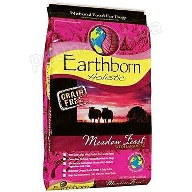 Earthborn Holistic MEADOW FEAST - беззерновой корм для собак всех пород (ягненок/овощи) - 12 кг Petmarket