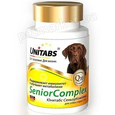 Unitabs SENIOR COMPLEX - вітамінно-мінеральна добавка для собак старше 7 років Petmarket