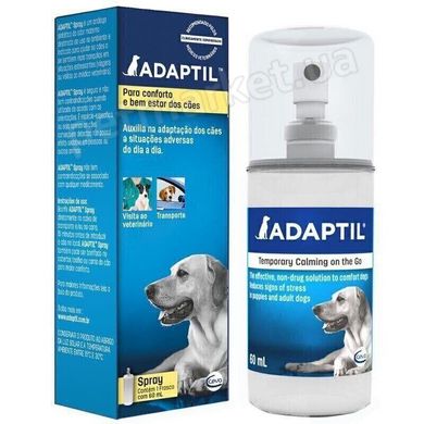 Ceva ADAPTIL Spray - заспокійливий спрей для собак під час стресу - 60 мл Petmarket
