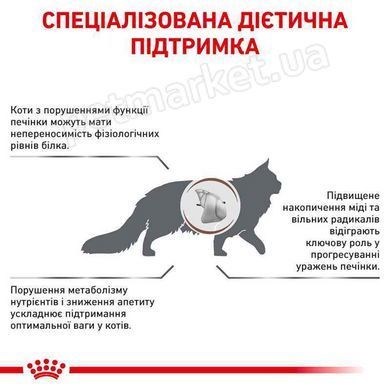 Royal Canin HEPATIC - лікувальний корм для кішок при хворобах печінки - 2 кг % Petmarket