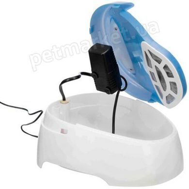 Trixie Drinking Fountain Duo Stream - фонтан автоматический на 2 режима Petmarket