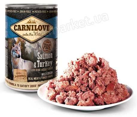 Carnilove SALMON & TURKEY - консерви для собак (лосось/індичка) - 400 г Petmarket