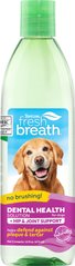 TropiClean Dental Health Hip & Joint добавка у воду з глюкозаміном для гігієни порожнини рота собак - 473 мл Petmarket