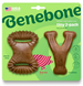 Benebone Tiny 2-Pack - набор из 2 прочных жевательных игрушек со вкусом бекона для собак мини пород