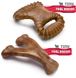 Benebone Tiny 2-Pack - набор из 2 прочных жевательных игрушек со вкусом бекона для собак мини пород