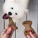 Benebone Tiny 2-Pack - набор из 2 прочных жевательных игрушек со вкусом бекона для собак мини пород