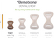 Benebone Tiny 2-Pack - набор из 2 прочных жевательных игрушек со вкусом бекона для собак мини пород