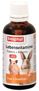 Beaphar LebensVitamine - рідкі вітаміни для гризунів - 50 мл Petmarket