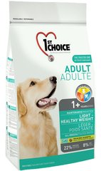 1st Choice ADULT Light - корм для собак з надмірною вагою, 12 кг Petmarket