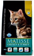 MATISSE Chicken & Turkey сухой корм для кошек (курица/индейка) - 10 кг Petmarket