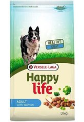 Happy Life ADULT with Salmon - корм для собак всіх порід (курка/лосось) - 15 кг Petmarket