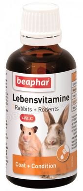 Beaphar LebensVitamine - жидкие витамины для грызунов - 50 мл Petmarket