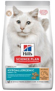 Hill's SP Fel Adult Hypoallergenic &mdash; сухой беззерновой корм для взрослых кошек с чувствительностью к определенным компонентам корма Petmarket