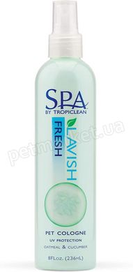 TropiClean SPA Fresh - Свежесть - дезодорант для собак и кошек Petmarket