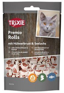 Trixie Premio ROLLS - ласощі для кішок (курка/минтай). Petmarket