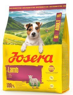 Josera Mini Lamb (MiniDeluxe) - беззерновий корм для собак дрібних порід (ягня/картопля) - 900 г Petmarket