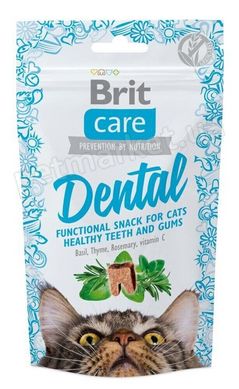 Brit Care Dental - Дентал - лакомство для здоровья зубов кошек Petmarket