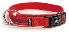 Croci HIKING ANTISHOCK - нейлоновий нашийник для собак, 65-75 см - Червоний Petmarket