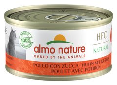 Almo Nature HFC Natural Курица/тыква влажный корм для котов - 150 г Petmarket