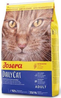 Josera DAILYCAT - беззерновий корм для кішок (домашня птиця) - 10 кг Petmarket