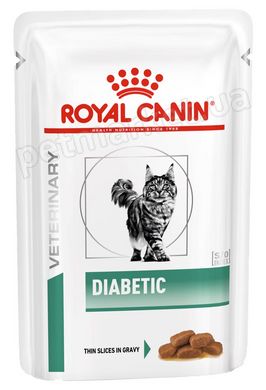 Royal Canin DIABETIC лечебный влажный корм для кошек с сахарным диабетом - 85 г Petmarket