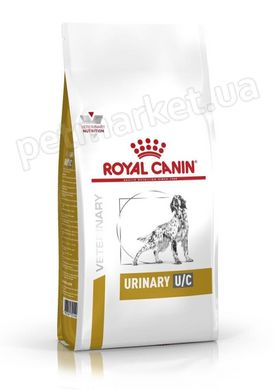 Royal Canin URINARY U/C - лечебный корм для собак при болезнях нижних мочевыводящих путей, 14 кг % Petmarket