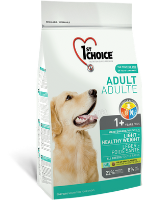 1st Choice ADULT Light - корм для собак с избыточным весом, 6 кг АКЦИЯ -15% Petmarket