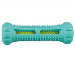 Trixie Denta Fun - Кость с зубной нитью - игрушка для собак с мятой Petmarket
